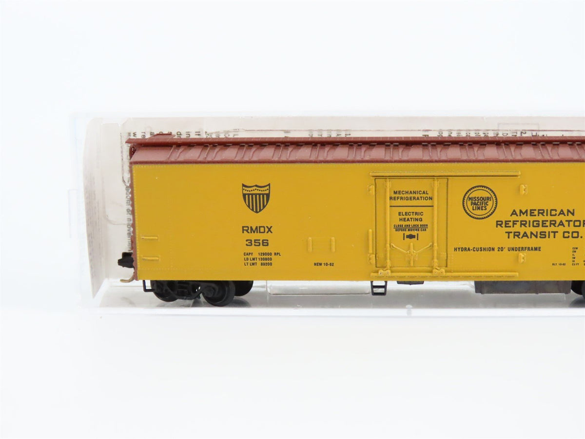 N Kadee Micro-Trains MTL 69050 RMDX American Refrigerator 51&#39; Mech Reefer #356