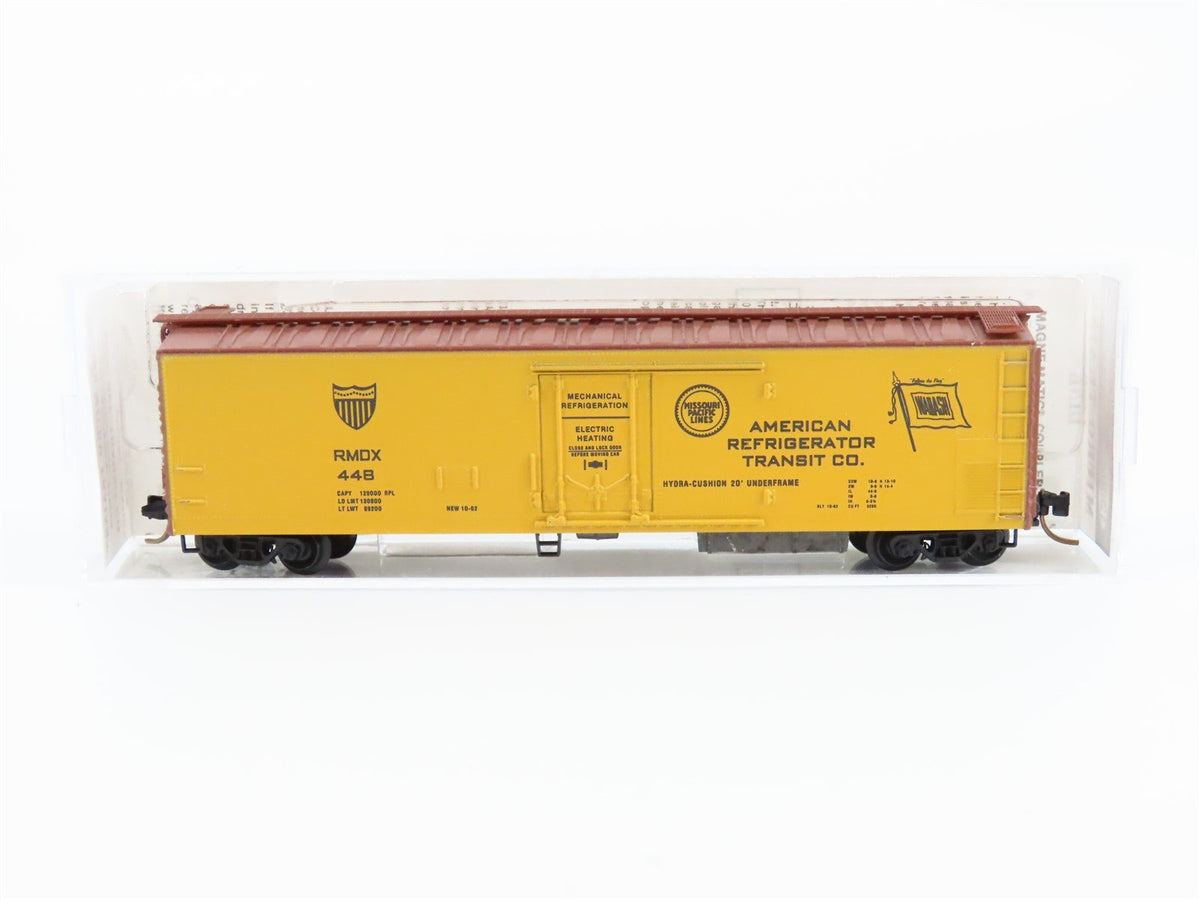 N Kadee Micro-Trains MTL 69050 RMDX American Refrigerator 51&#39; Mech Reefer #448