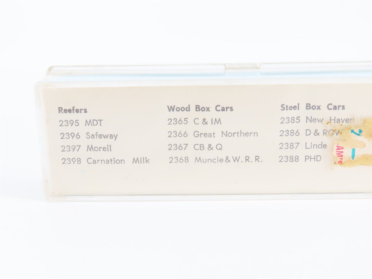 N Scale Atlas 2397 MORX Morrell 40&#39; Steel Reefer #9210