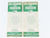 D&H Delaware & Hudson Railroad Passenger Train Schedules - April 28, 1963 (2 Pk)