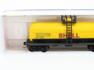 N Scale Model Power 83455 SCCX Shell 40' Single Dome Tank Car #1105