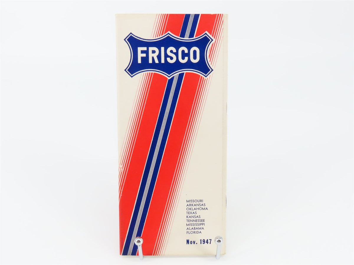 SL-SF St. Louis-San Francisco &quot;Frisco&quot; Railroad Time Tables - November, 1947