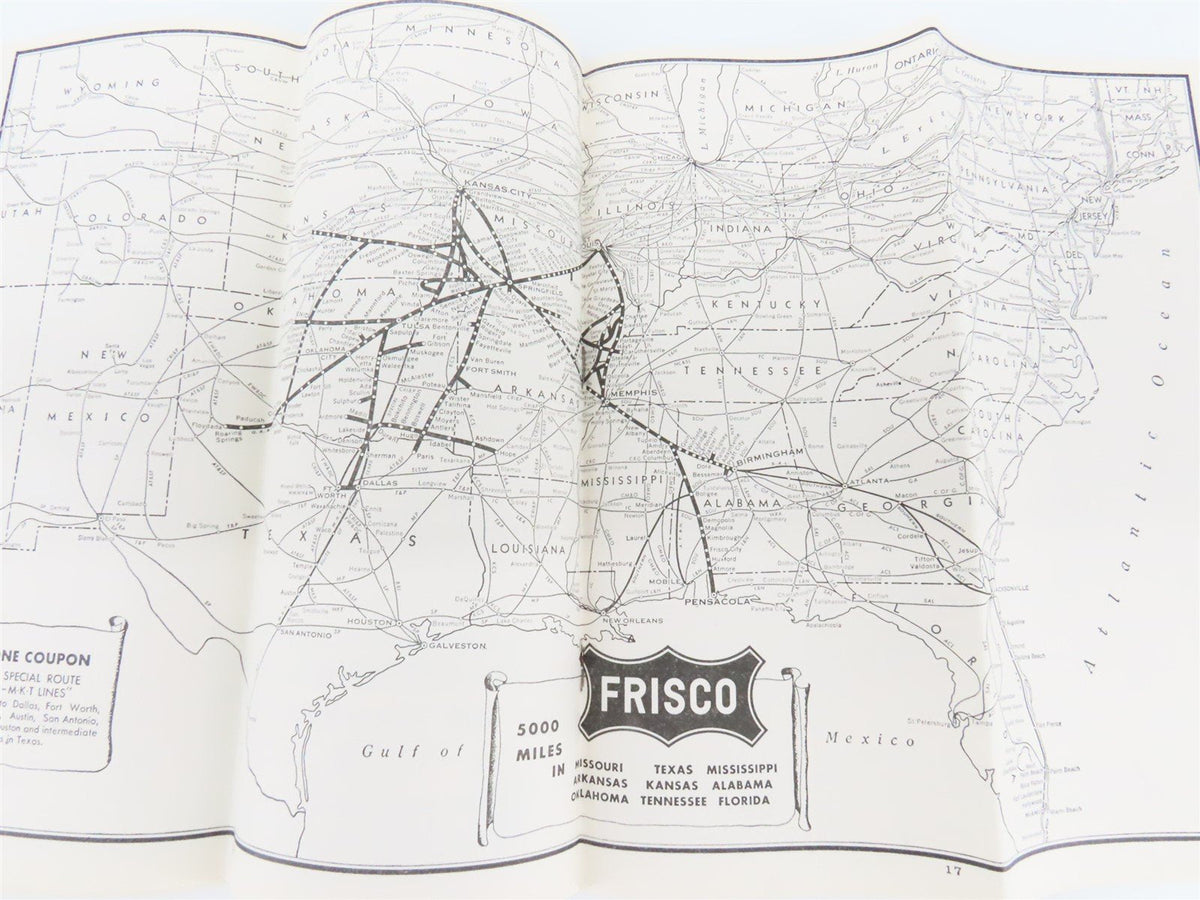 SL-SF St. Louis-San Francisco &quot;Frisco&quot; Railroad Time Tables - October, 1948