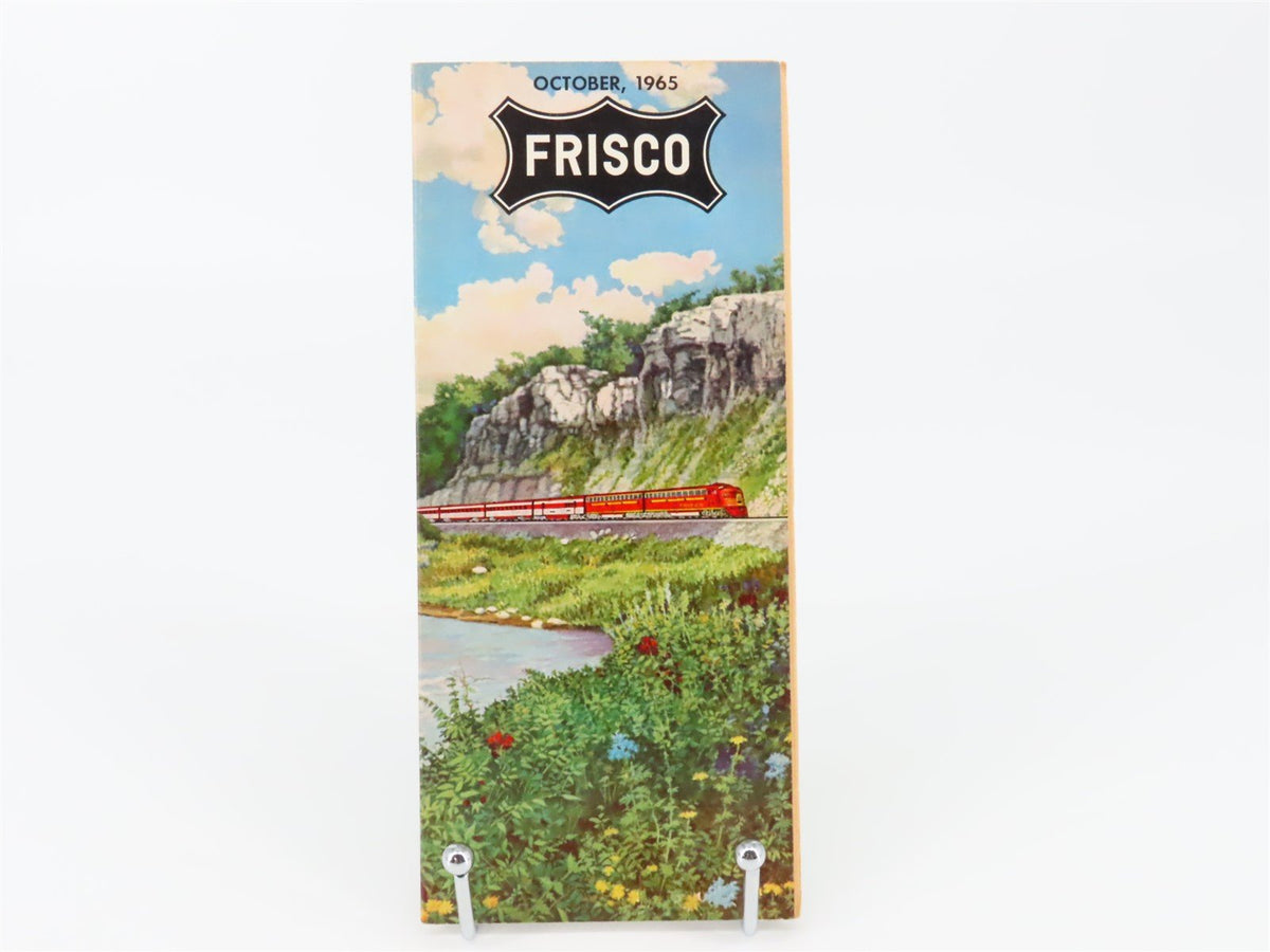 SL-SF St. Louis-San Francisco &quot;Frisco&quot; Railroad Time Tables - October, 1965