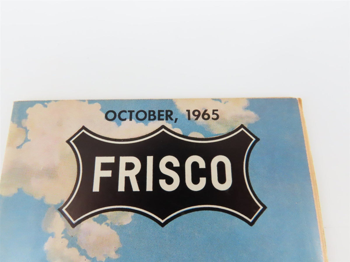 SL-SF St. Louis-San Francisco &quot;Frisco&quot; Railroad Time Tables - October, 1965