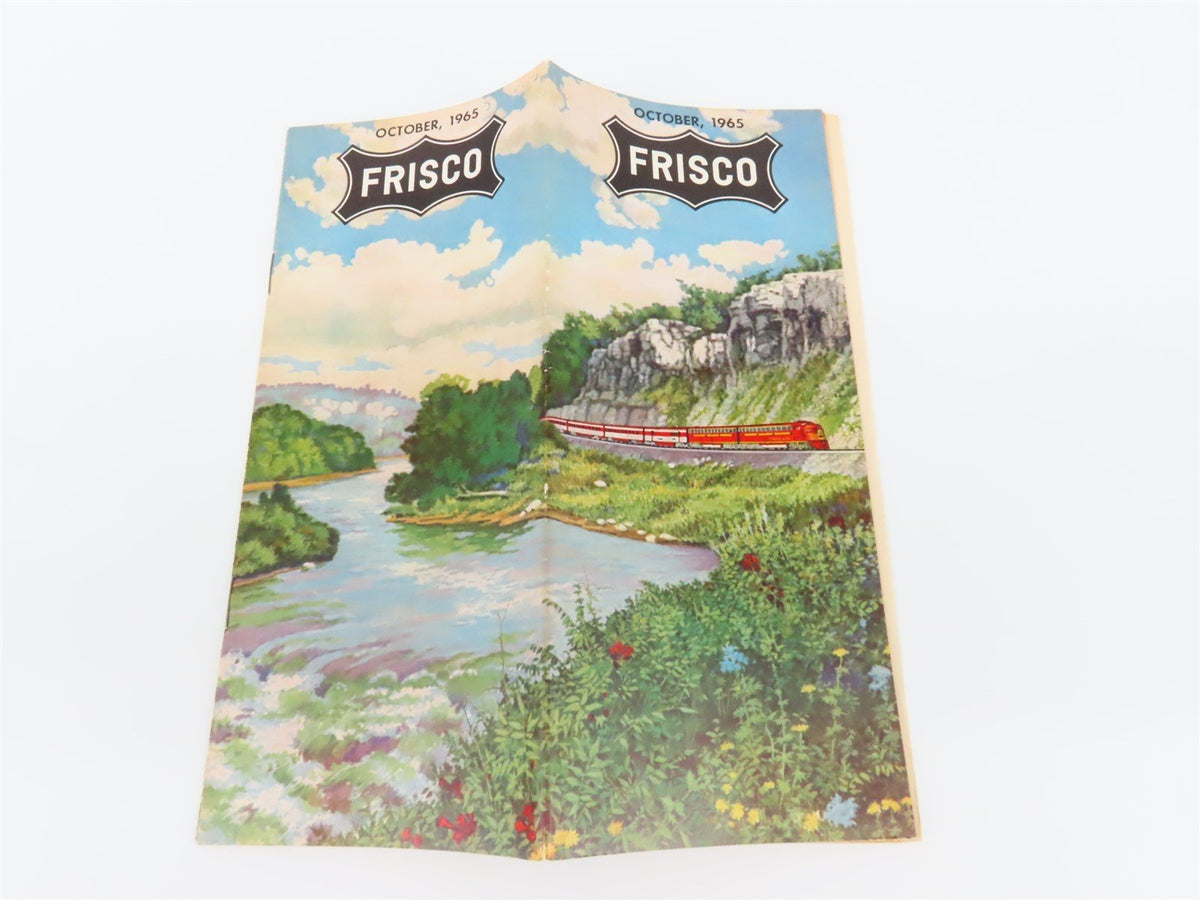 SL-SF St. Louis-San Francisco &quot;Frisco&quot; Railroad Time Tables - October, 1965