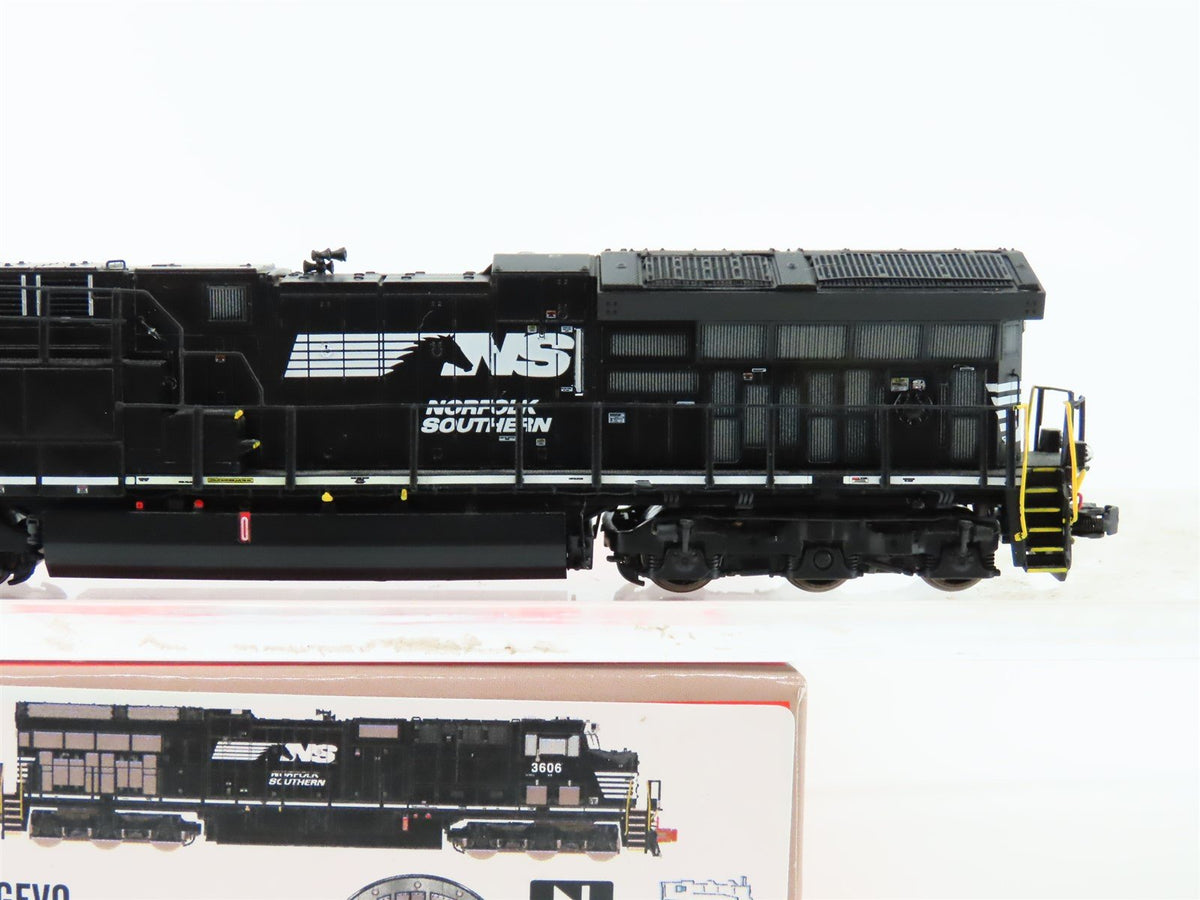 N ScaleTrains SXT32059 NS GE Tier 4 GEVO ET44AC Diesel #3606 w/DCC &amp; Sound