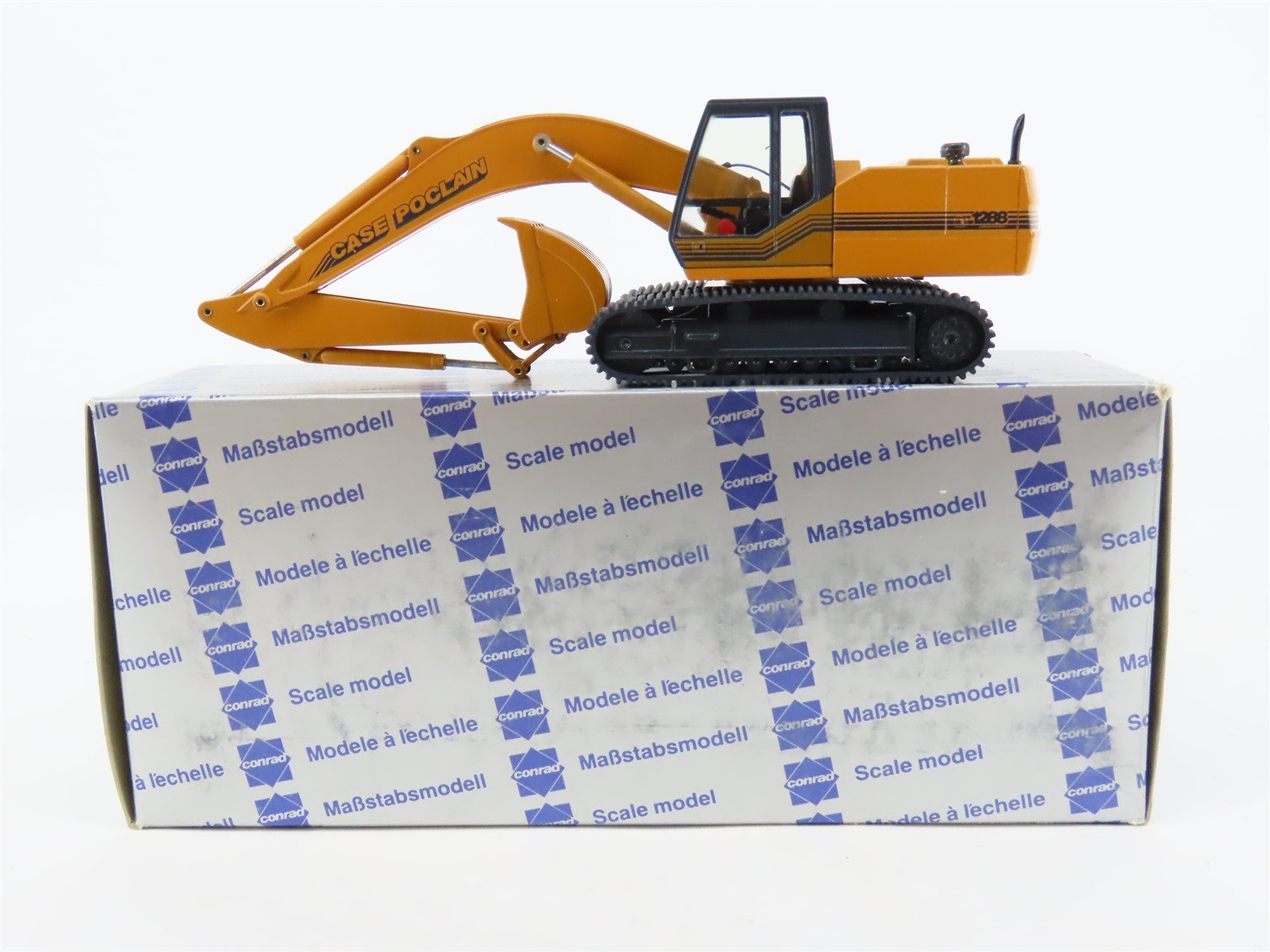 1:50 Scale Die-Cast Conrad 2894 Case Poclain 1288 Excavator