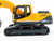 1:40 Scale Die-Cast Hyundai Robex 210LC-9 Crawler Excavator