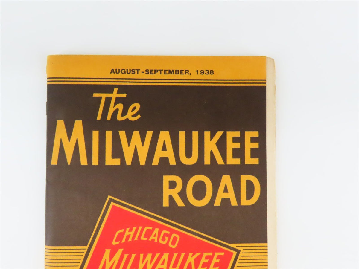 CMStP&amp;P MILW The Milwaukee Road &quot;Hiawatha&quot; Time Tables August-September 1938