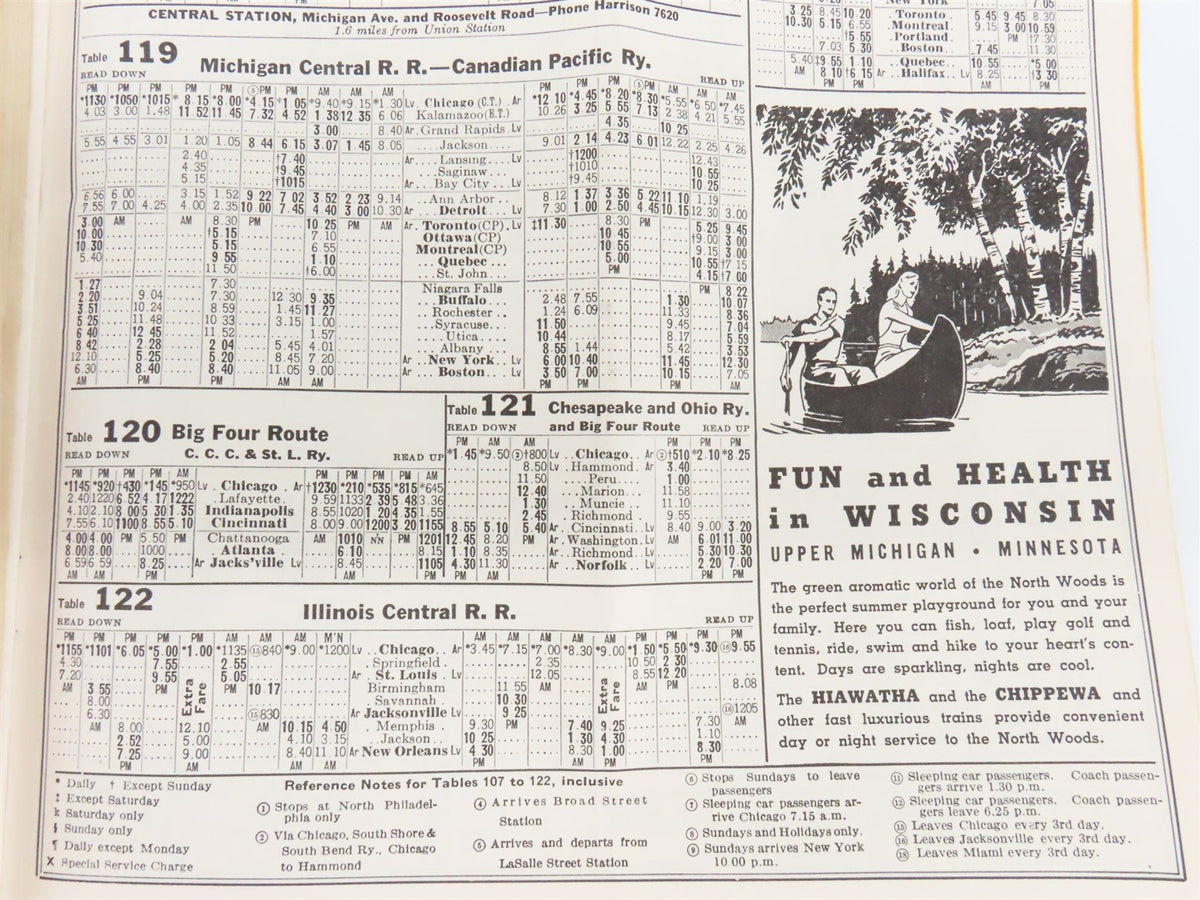 CMStP&amp;P MILW The Milwaukee Road &quot;Olympian&quot; Time Tables: May-June-July, 1941