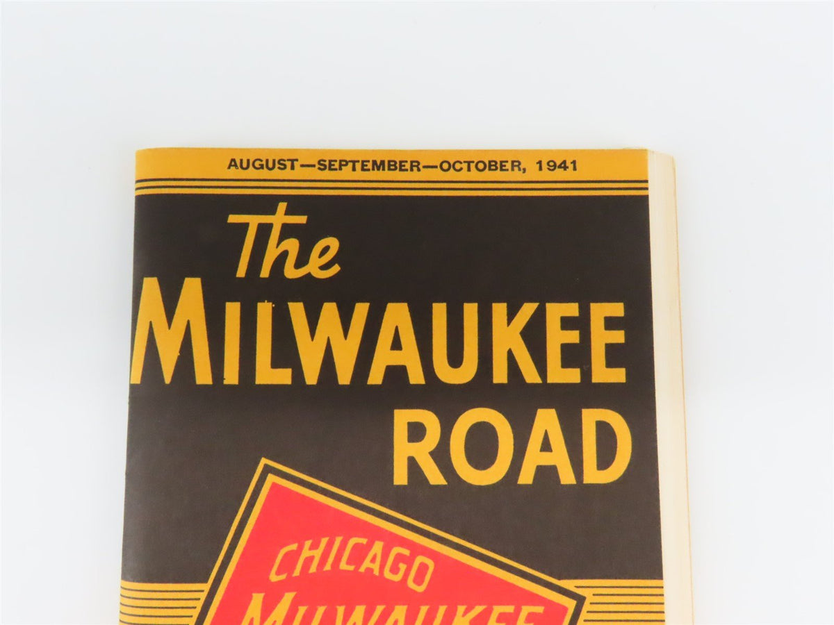 CMStP&amp;P Milwaukee Road &quot;Olympian&quot; Time Tables: August-September-October, 1941