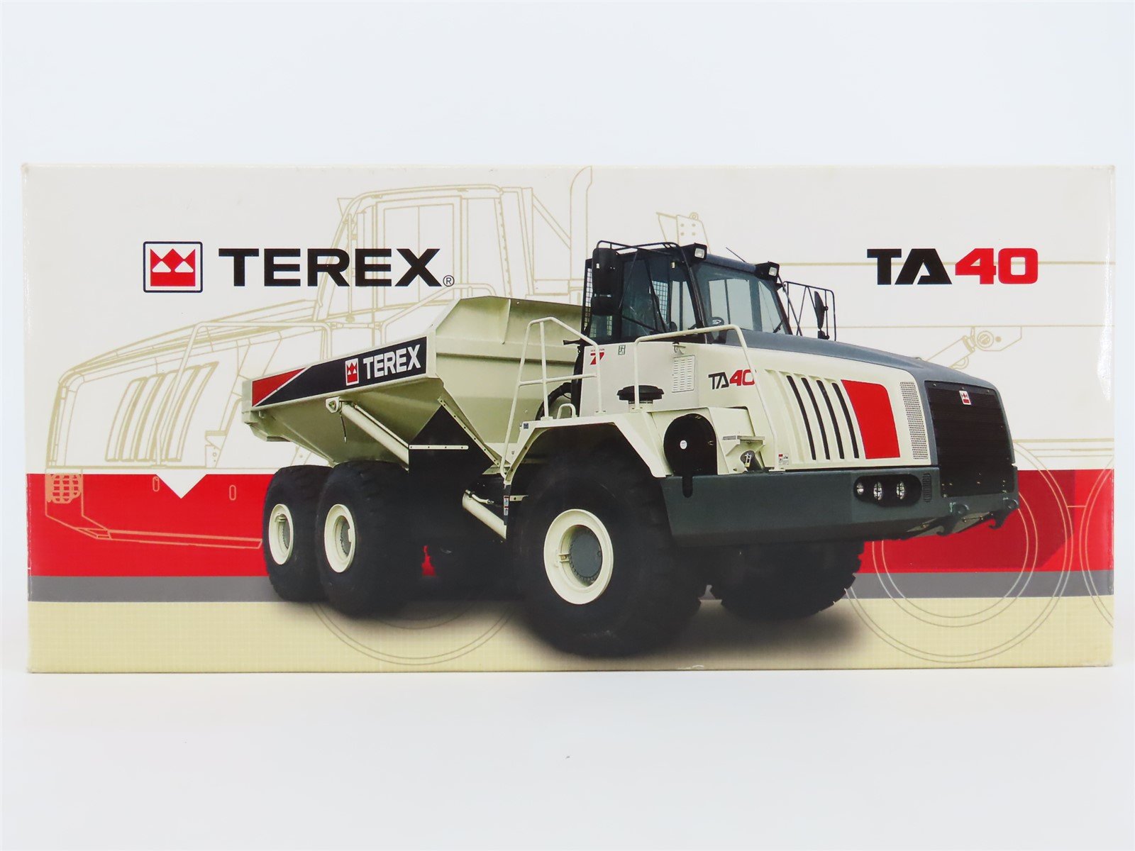 1:50 Scale NZG 681 Die-Cast Terex TA40 Articulated Truck