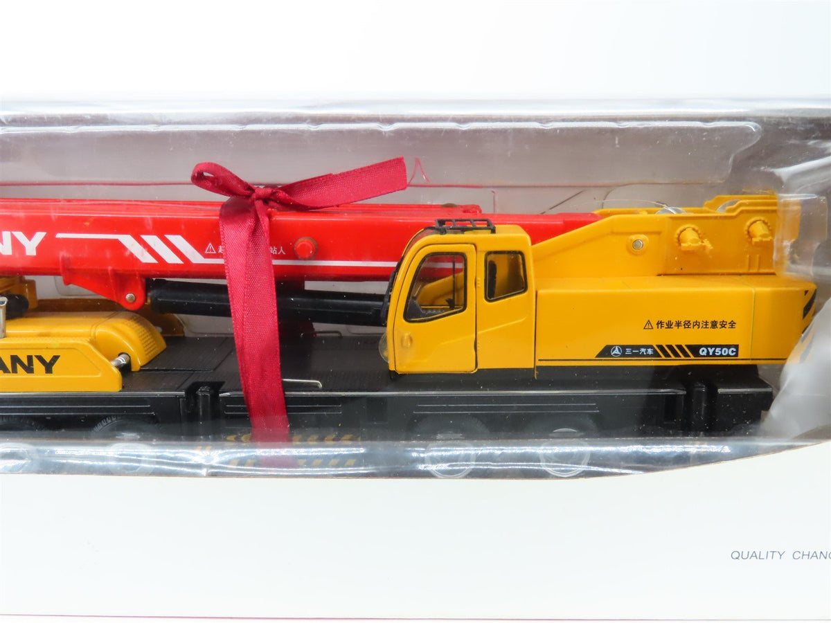 1:43 Scale Sany Die-Cast Sany QY50C Truck Crane