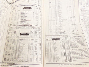 GN Great Northern Railway Empire Builder Passenger Train Schedules May 26, 1963