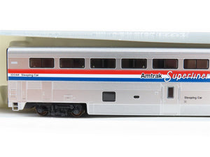 N KATO 106-3518 AMTK Amtrak Ph III Superliner Passenger 4-Car Set B w/Lighting