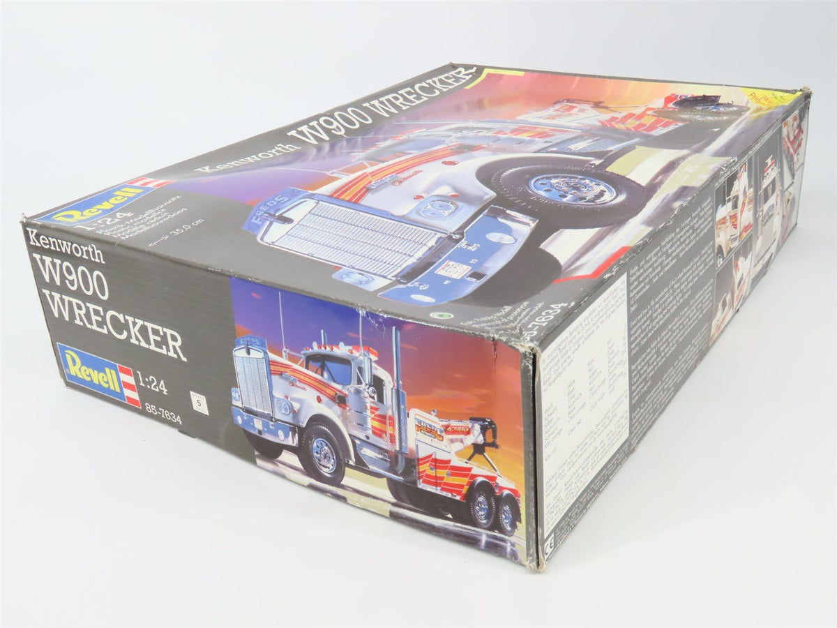 1:24 Scale Revell 85-7634 Kenworth W900 Wrecker Kit