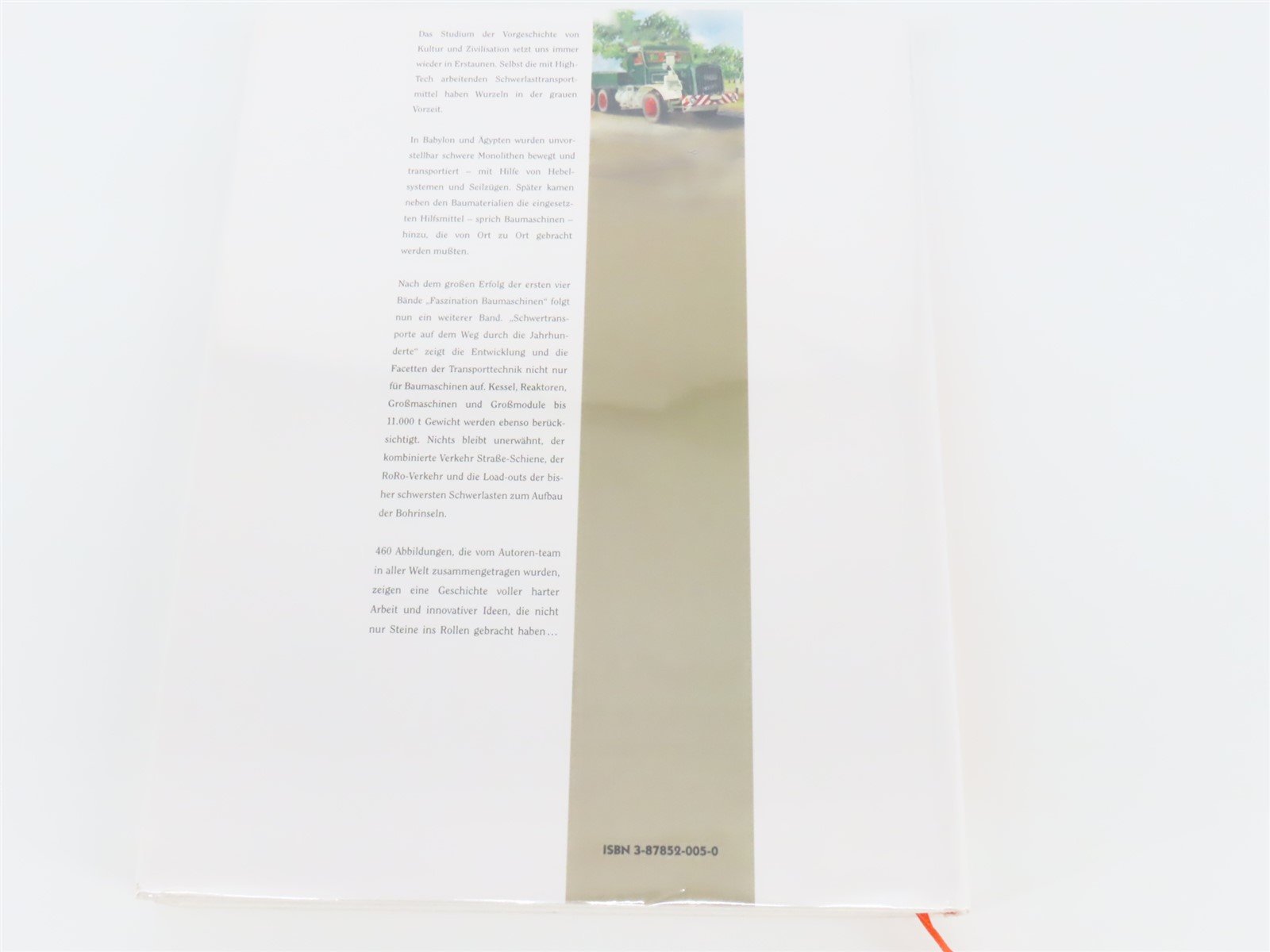 Faszination Baumaschinen by Erich Hoepke & Gino Koster ©1999 HC Book