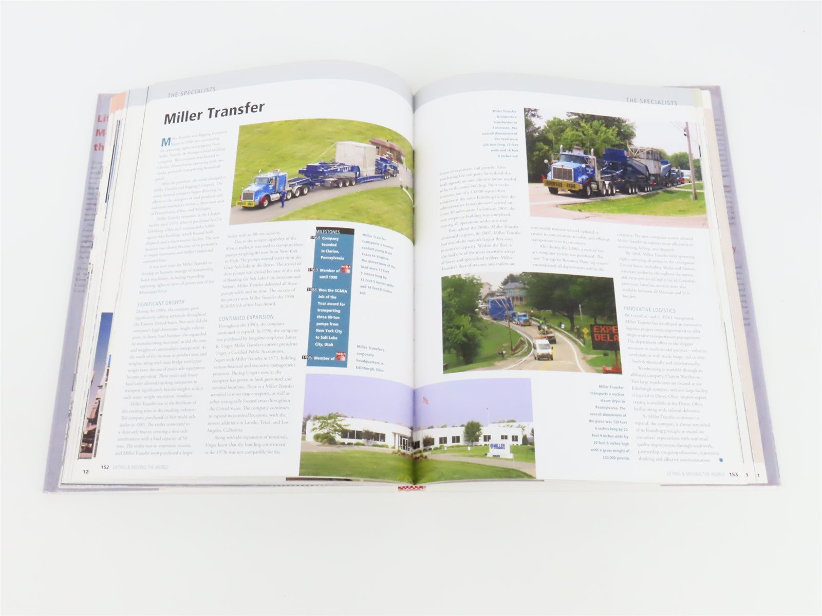 Lifting & Moving the World: 60th Anniversary of the SC&RA ©2008 HC Book