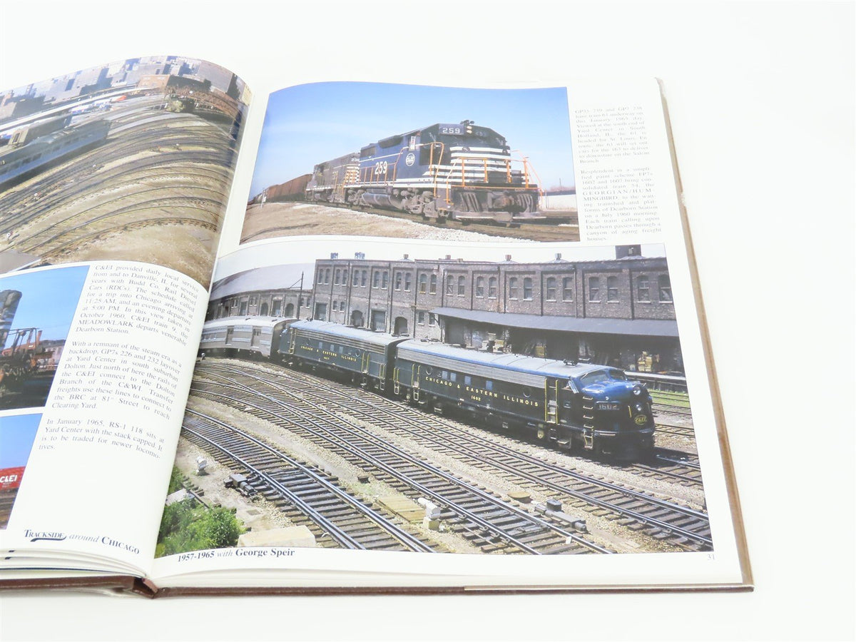 Morning Sun: Trackside Around Chicago 1957-1965 by Edward M DeRouin ©1999 HC Bk