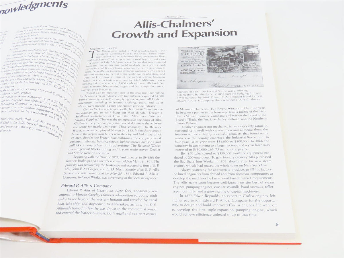 Allis-Chalmers: Construction Machinery &amp; Industrial Equipment by Swinford ©1998