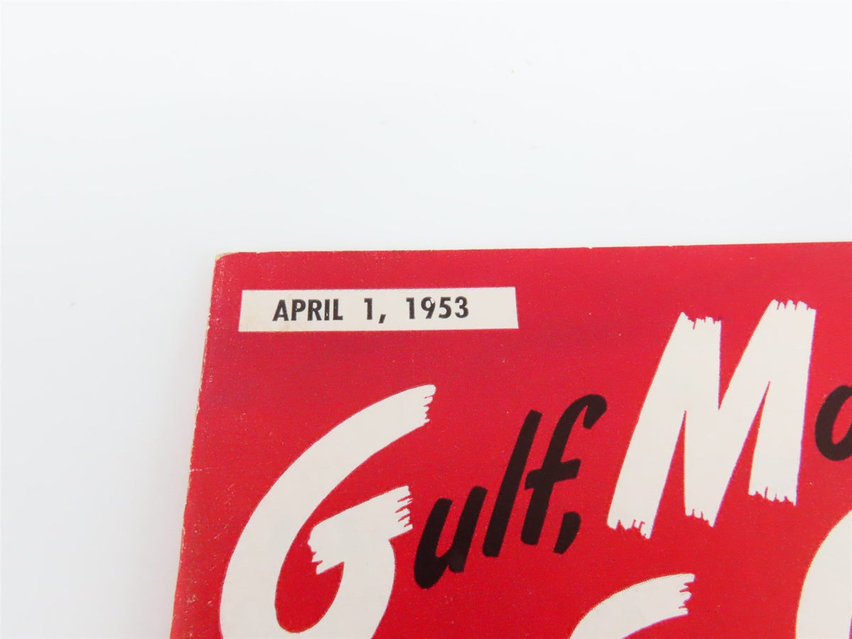 GM&amp;O Gulf Mobile &amp; Ohio &quot;The Alton Route&quot; Time Tables - April 1, 1953