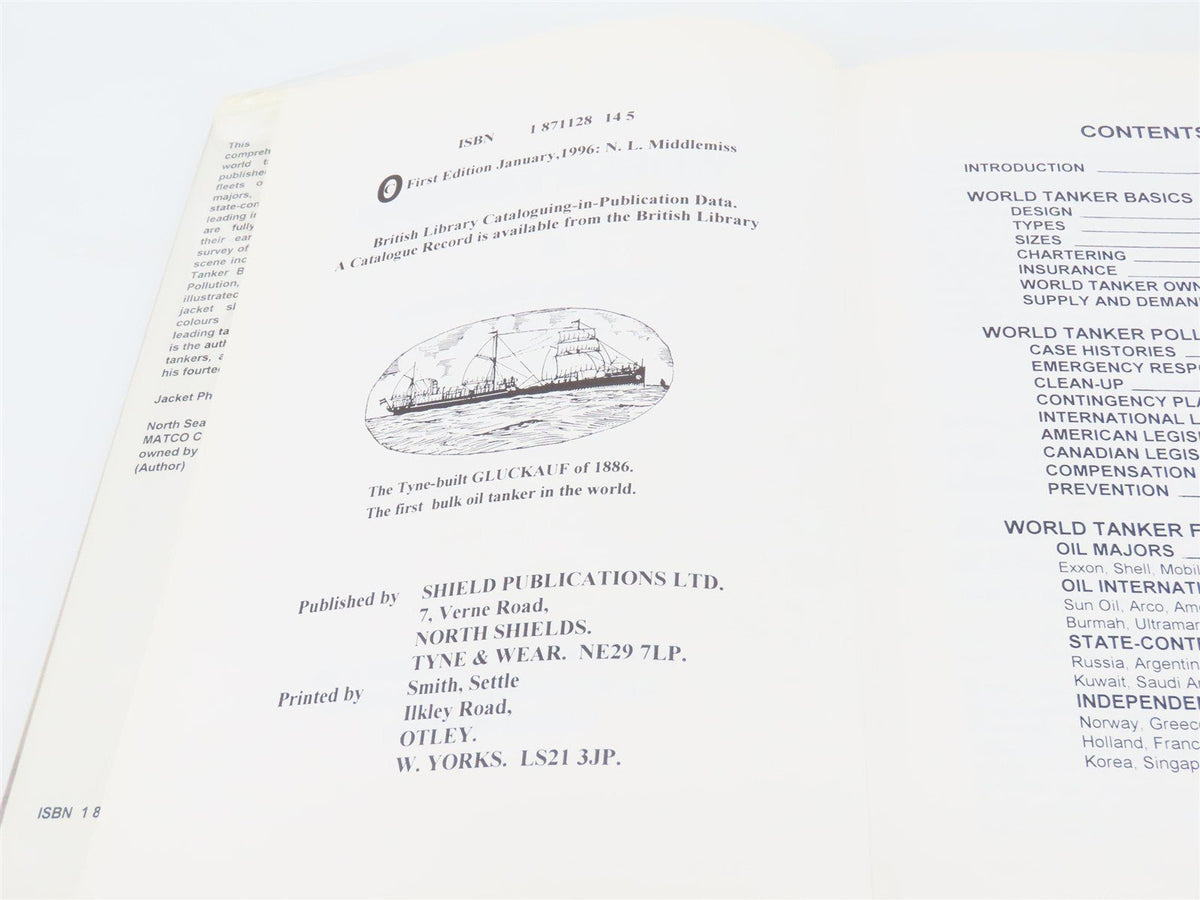 World Tankers by Norman L Middlemiss ©1996 HC Book