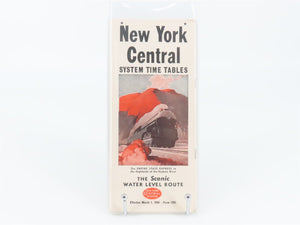 NYC New York Central System Time Tables - March 1, 1946