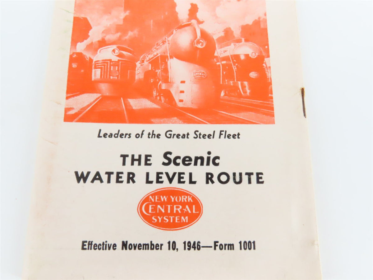 NYC New York Central System Time Tables - November 10, 1946