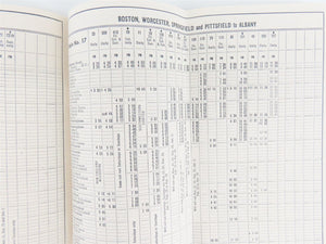 NYC New York Central System Time Tables - November 10, 1946