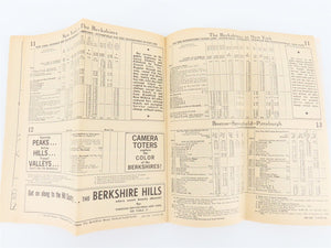 NH The New Haven Railroad Time Table - April 24, 1966