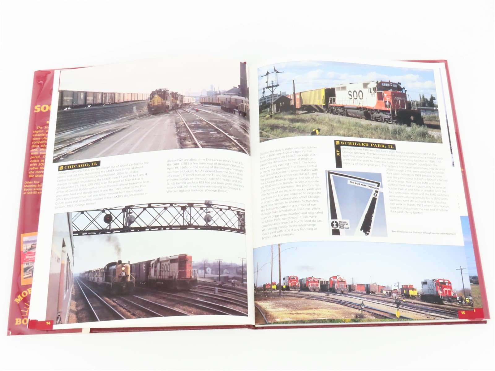 Morning Sun: SOO Line In Color by Robert J. Wise ©1997 HC Book