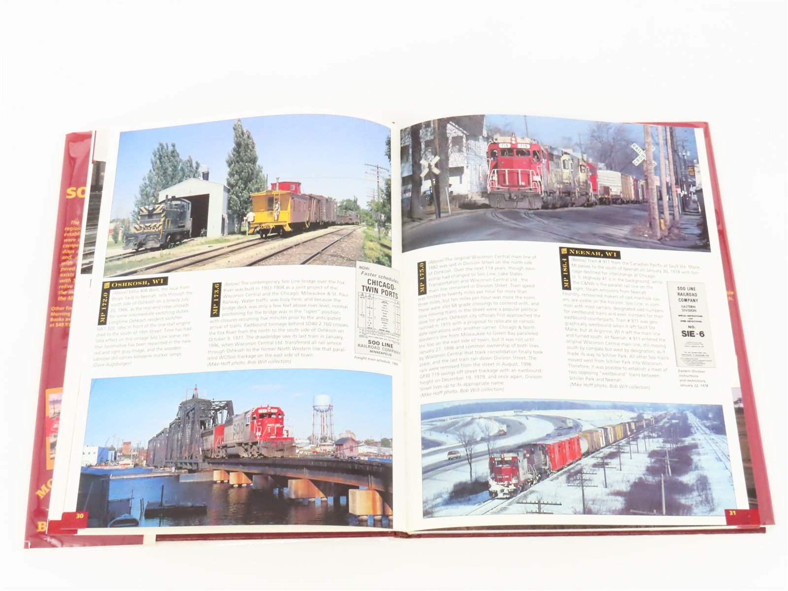 Morning Sun: SOO Line In Color by Robert J. Wise ©1997 HC Book