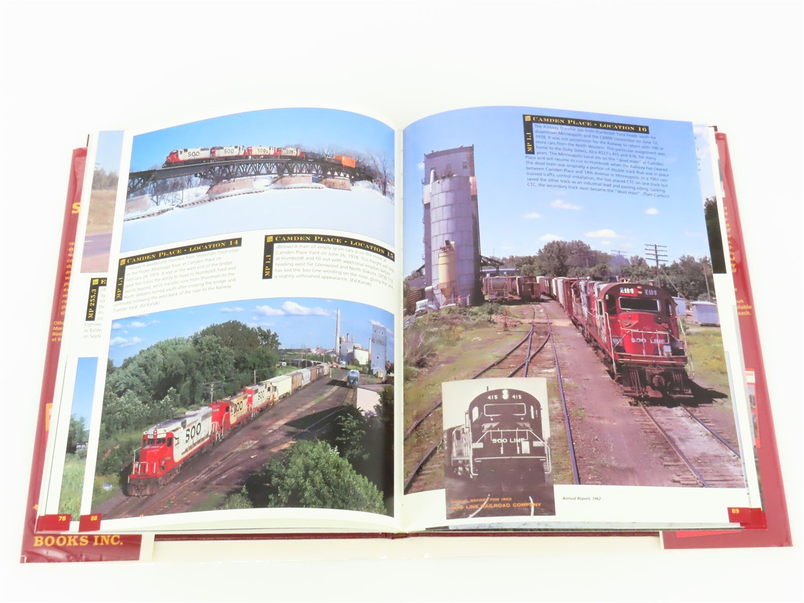 Morning Sun: SOO Line In Color by Robert J. Wise ©1997 HC Book