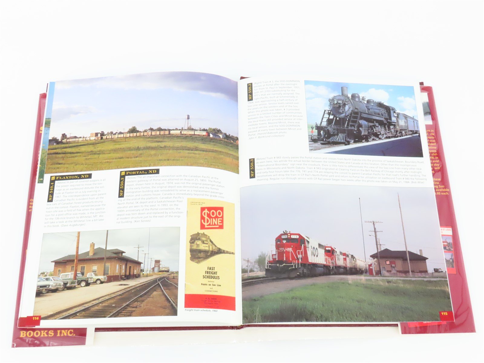 Morning Sun: SOO Line In Color by Robert J. Wise ©1997 HC Book