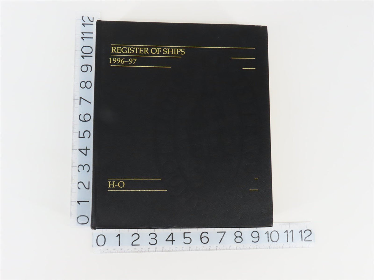 Lloyd&#39;s Register of Ships 1996-97 H-O ©1996 HC Book