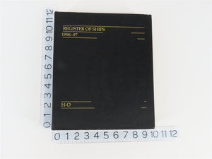 Lloyd's Register of Ships 1996-97 H-O ©1996 HC Book