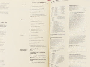 Lloyd's Register of Ships 1996-97 A-G ©1996 HC Book