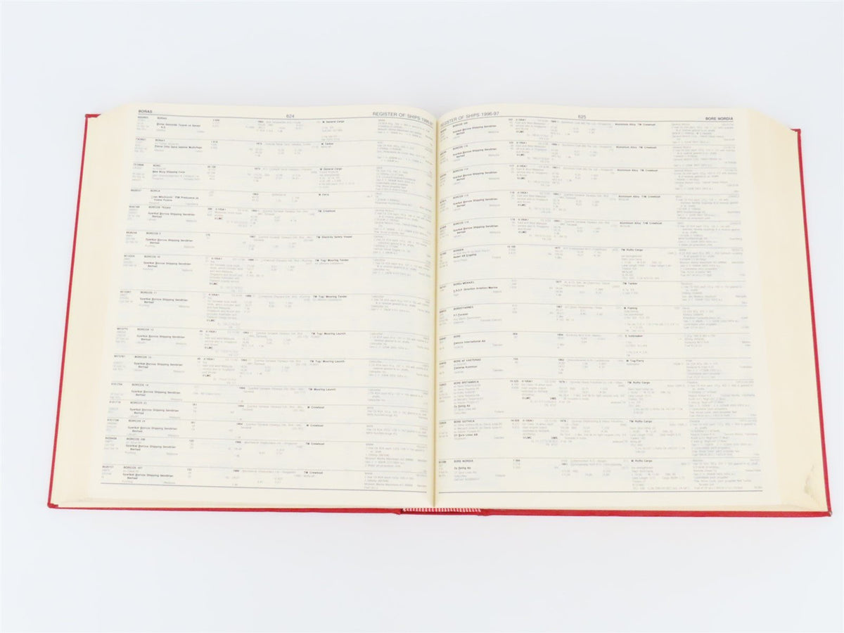 Lloyd&#39;s Register of Ships 1996-97 A-G ©1996 HC Book