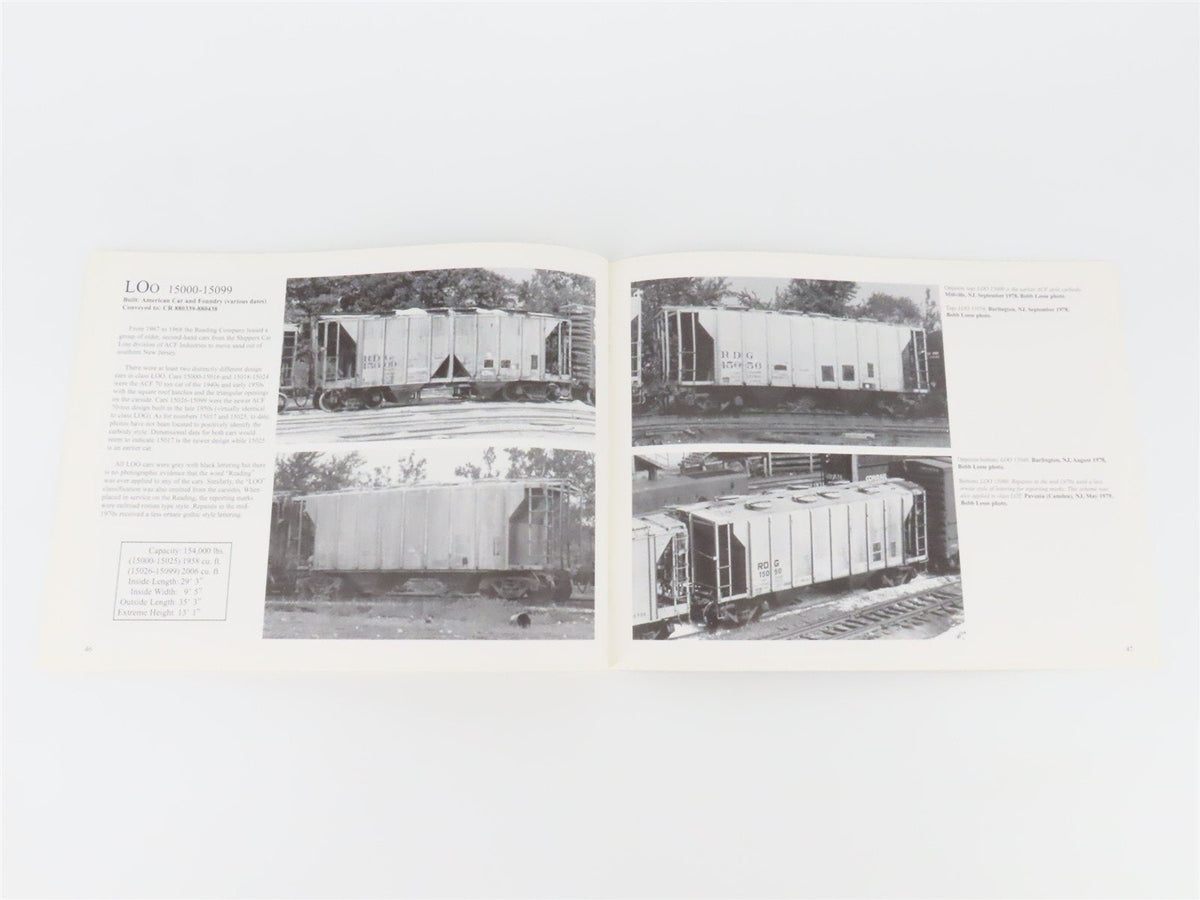 Reading Company Freight Cars Volume I Covered Hopper Cars by Bobb Losse ©1993 SC