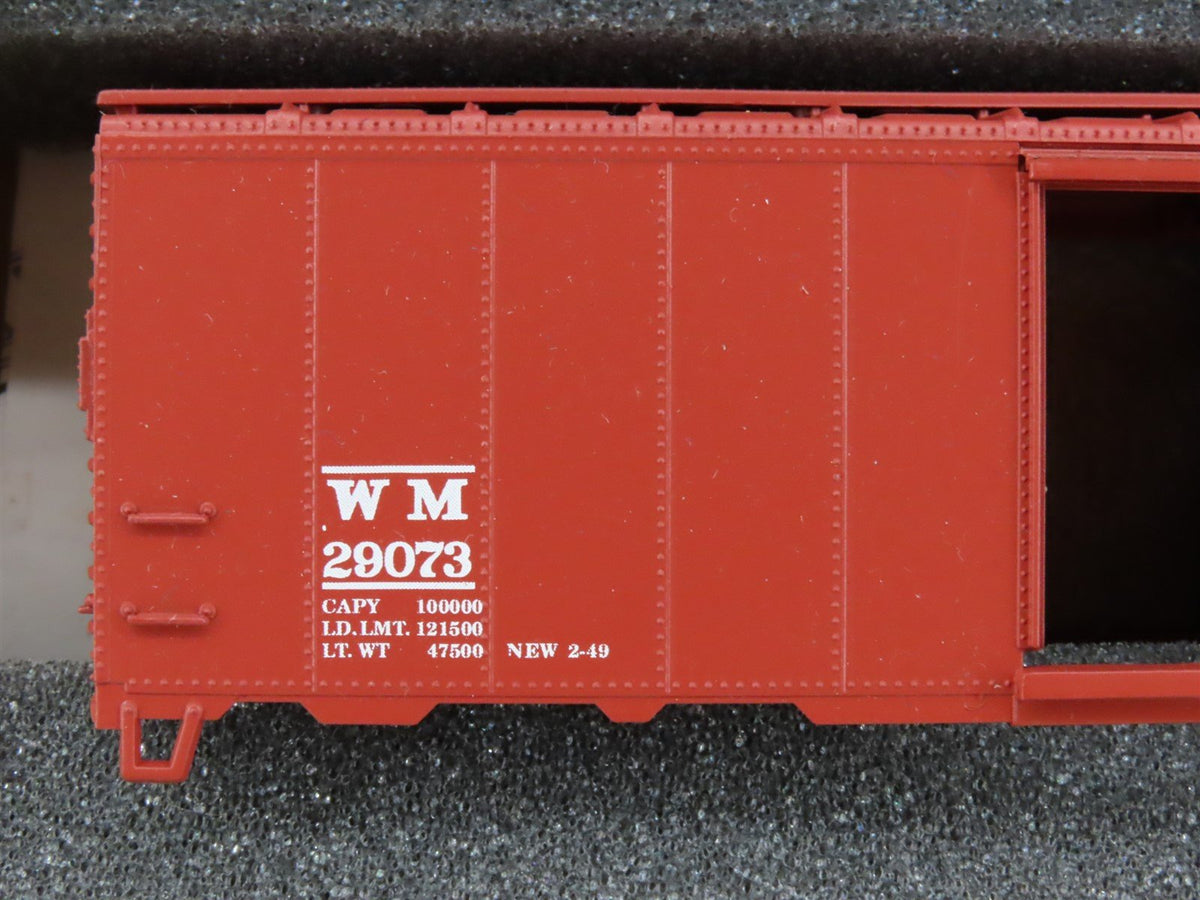 HO Scale Athearn 2310 Western Maryland 40&#39; Boxcar 3-Car Kit