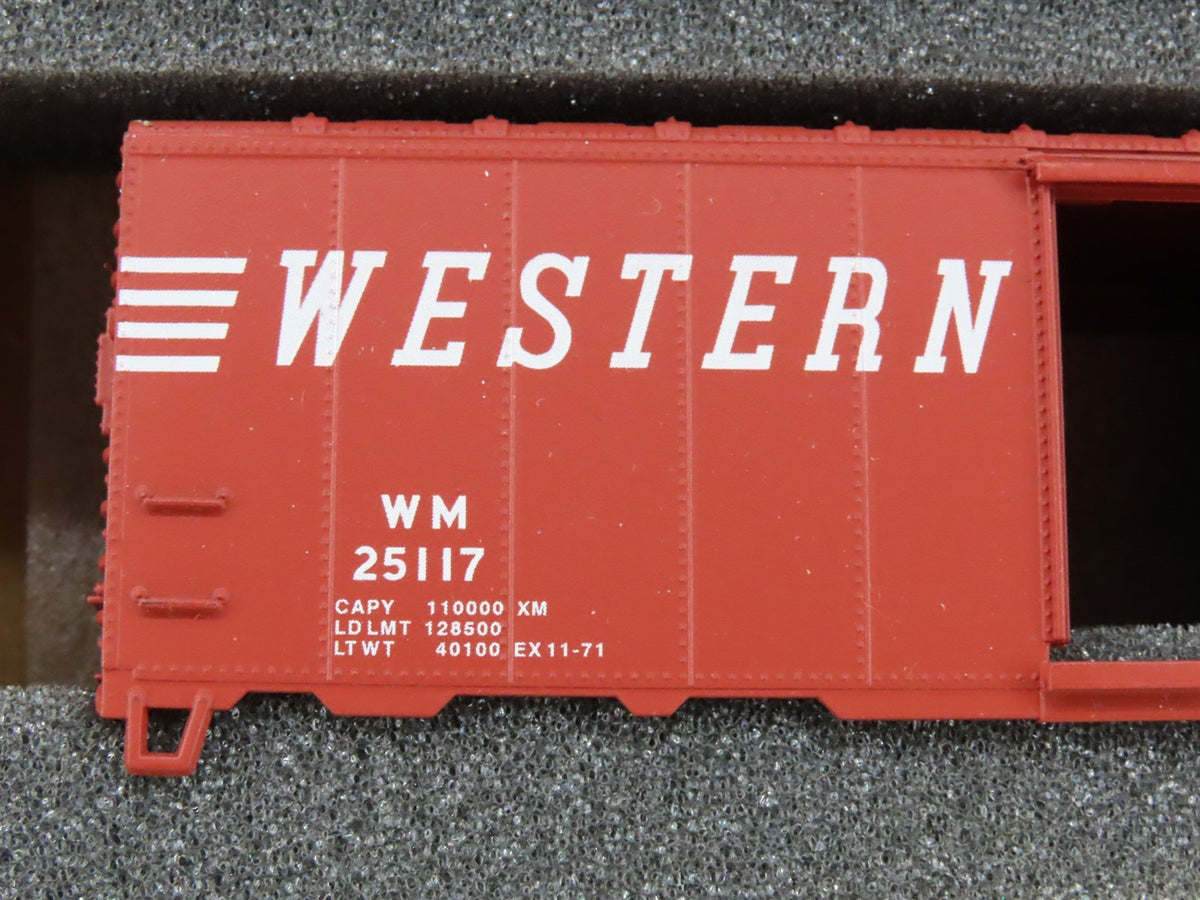 HO Scale Athearn 2310 Western Maryland 40&#39; Boxcar 3-Car Kit