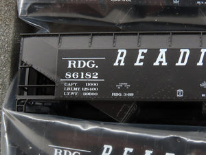 HO Scale Athearn 5588 RDG Reading 34' Offset Hopper 5-Car Kit