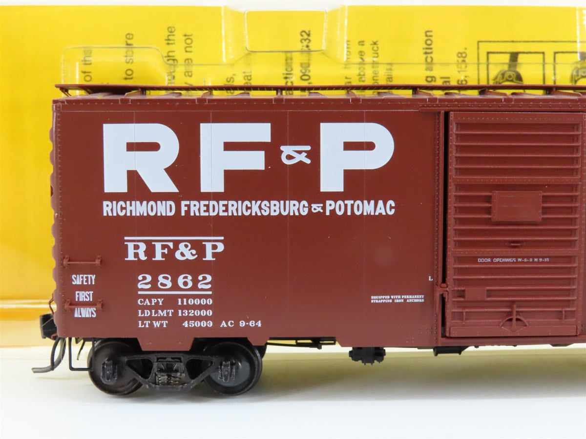 HO Scale Kadee 4306 RF&amp;P Richmond Fredericksburg &amp; Potomac 40&#39; Boxcar #2862