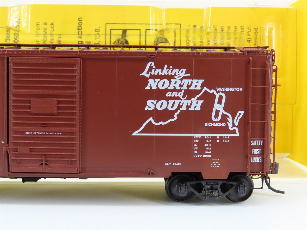 HO Scale Kadee 4306 RF&amp;P Richmond Fredericksburg &amp; Potomac 40&#39; Boxcar #2862