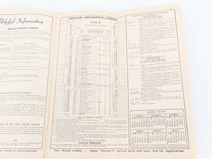 PRR Pennsylvania Railroad Passenger Train Time Tables - October 25, 1964