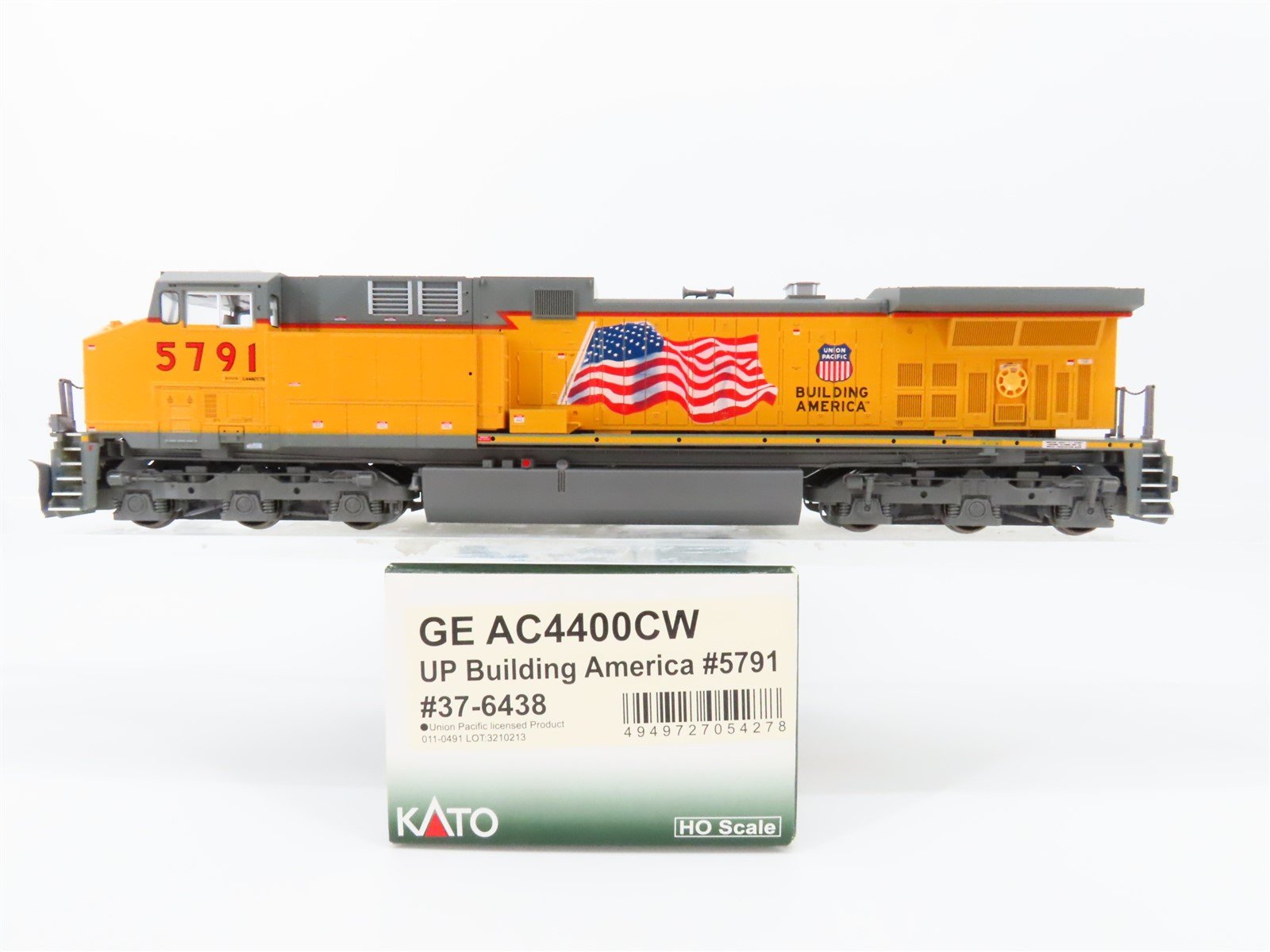 HO KATO 37-5438 UP "Building America" GE AC4400CW Diesel #5791 - DCC Ready