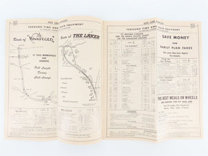 SOO Line Railroad Time Tables - November 15, 1955