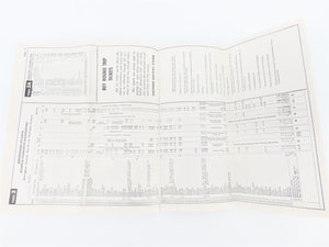 Southern Railway System Time Tables Of Passenger Trains - April 28, 1963