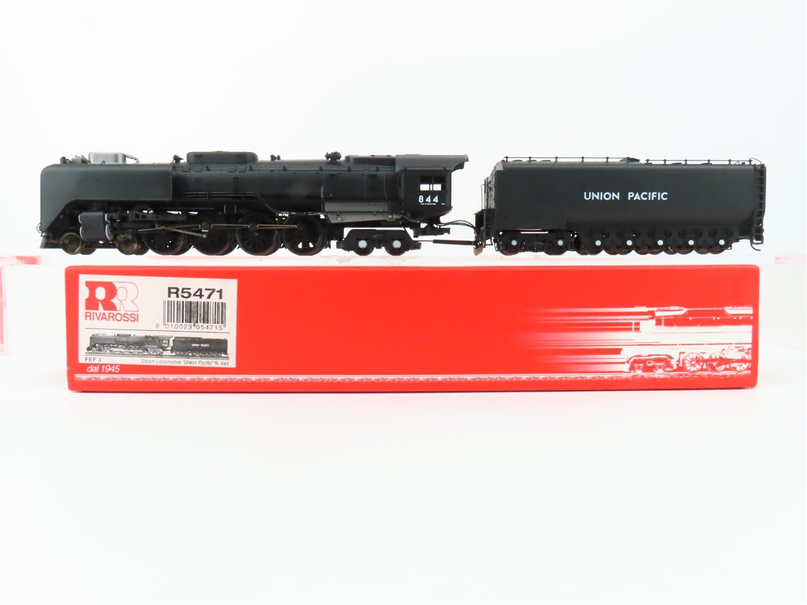 HO Scale Rivarossi R5471 UP Union Pacific 4-8-4 FEF-3 Steam #844 - DCC Ready